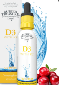 D3 5,000IU with K2 (120 servings)