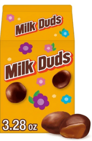 Milk Duds Chocolate and Caramel Easter Candy, Carton 3.28 oz