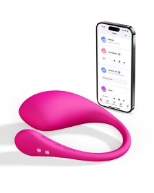 Bluetooth® App-Controlled G-Spot Egg Vibrator