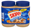 SKIPPY SUPER CHUNK Peanut Butter; 7 g Protein Per Serving; 40 oz Jar Twin Pack