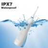 Cordless Water Flosser, Lächen Dental Oral Irrigator Portable with Wireless Charge Station,IPX7 Waterproof