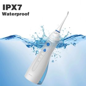 Cordless Water Flosser, Lächen Dental Oral Irrigator Portable with Wireless Charge Station,IPX7 Waterproof