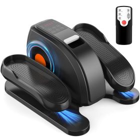 Under-Desk Elliptical Machine–Compact & Quiet Mini Pedal Exerciser with Adjustable Speed, LED Display