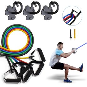 Resistance band wall anchor, exercise hook set door gym fitness strength strength training
