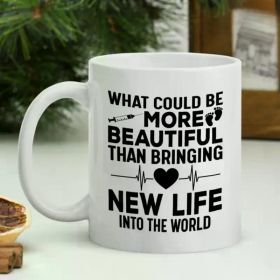 1pc, Obgyn Thank You Gift, Fertility Nurse Mug, Gynecologist Mugs, Ivf Gift, Labour & Delivery Obstetrician Mug, Custom