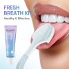 Bodyaccel Tongue cleansing gel tongue gel and Tongue brush Tongue coating clean Fresh breath Plant extraction formula no preservatives Qinshuang Ice p