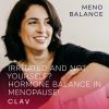 Meno Balance Menopause Support with Wild yam Root Red Clover Siberian Rhubarb Hot Flash Relief Mood Swings & Muti Symptom Support 120 Capsules