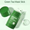 7 Pcs Green Tea Mask Stick for Face,10 Minutes Blackhead Remover with Green Tea Extract, Moisturizing Face mask