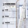 ZJ288-White-MOCEMTRY 3 Cleaning Modes; Waterproof Electric Toothbrush (White)