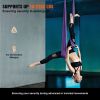 VEVOR Aerial Yoga Hammock & Swing, 4.4 Yards, Yoga Starter Kit with 100gsm Nylon Fabric, Full Rigging Hardware and Easy Set-up Guide