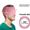Gel Migraine Relief Cap 360° Hot Cold Headache Ice Hat Reusable Stress Pressure Mask Cold Therapy Head Wrap for Tension Headache Relief