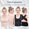 1 Pack Waist training Women with breast pads Waist corset sports belt Hourglass body shaper adjustable