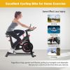Stationary Bikes for Home Indoor Exercise Bike with LCD Monitor and Comfortable Seat Cushion for Home Gym Cardio Fitness Training