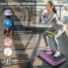 Vibration Plate Fitness Platform, Whole Body Exercise Machine for Lymphatic Drainage, Shaking Workout Board with 120 Speed Levels